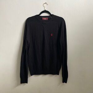 Black Original Penguin Sweater - Medium Mens